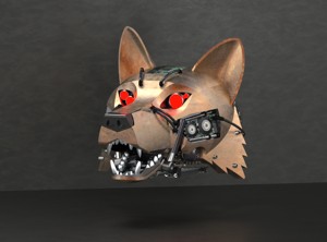 Wolf head - mechanical