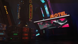 sci-fi scene
