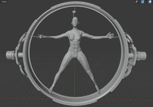 WESTWORLD VITRUVIAN HOST