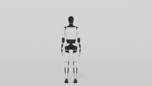 Optimus Robot Controlled Rig 3D Model