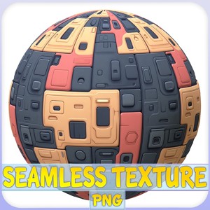 SciFi Seamless Texture