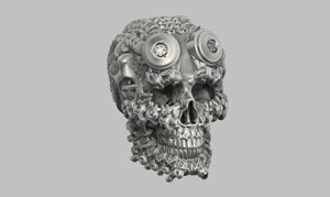 SKULL ROBOT HEAD A34 (1)