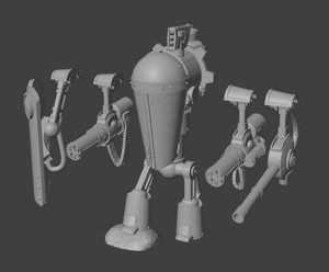MODIFIED HEAVY WALKER MK5 (28MM SCALE)