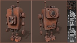 Stylized Witness Robot