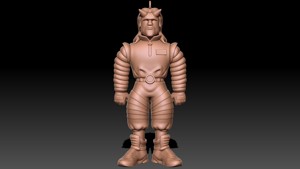 ALIEN MAN KEYCHAIN