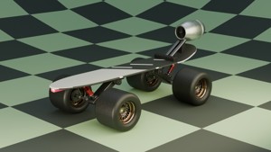 Sci-fi Skateboard