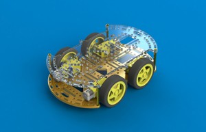 4wd Smart Car Chassis Rob...