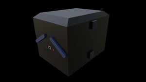 Drone Dock 3D Model Design - Swing Type
