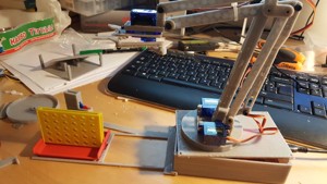 arduino robot arm "Xarm"