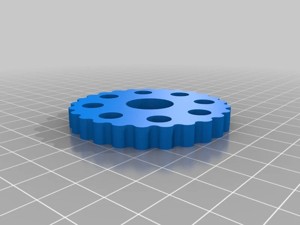 3D printed Robot Leg with Cycloidal Actuator and SEA