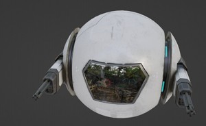   Sci-Fi Droid Robot
