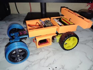 Wifi controlled RC Car using NodeMCU