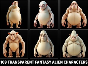 110 Fantasy Alien Characters