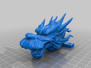 Robot Arm Dragon Head