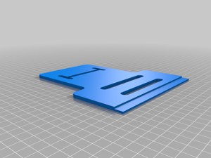 Deck for Tamiya TT02 chassis
