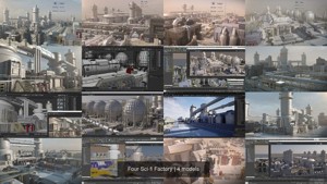 Four Sci-fi Factory