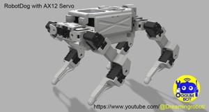 RobotDog with AX12 Servo