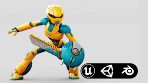 BATTLE DROID RF-900 Rigged for Unreal Engine - Unity - MIXAMO