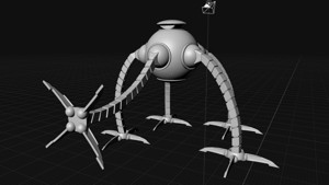 THE INCREDIBLES (SYNDROME ROBOT)