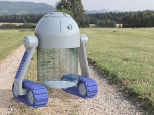 Desktop Rover Trashcan