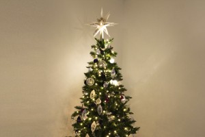 CONFETTI-FILLED TREE TOPPER