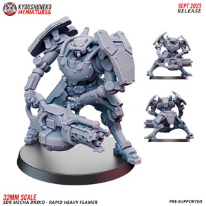 SDR MECHA DROID RAPID HEAVY FLAMER