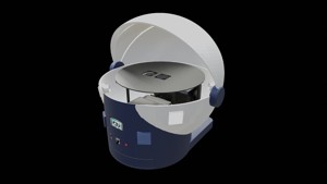 Drone Dock 3D Model - Dome Type