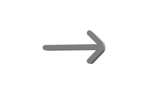 3d arrow left