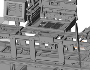 industrial 3D model solder paste scanner