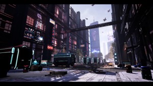 CyberPunk Sci-Fi Environment