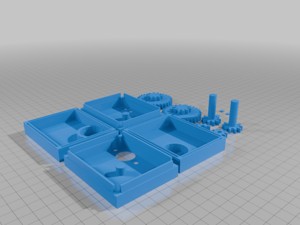 3:1 Gearbox For 775 Motor