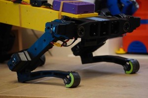 New shoes for RoboDog