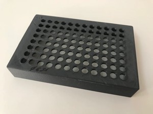 Rack for 200 ul tube strips for the Opentrons robot magnetic module