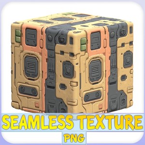 SciFi Seamless Texture