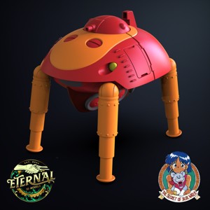 GRATAN ARTICULATED TOY WALKER MODE - THE SECRET OF BLUE WATER - ETERNAL