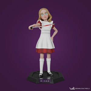 M3GAN - PRINT MODEL 3D