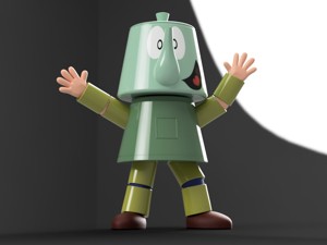 Kettle Robot (in Robot Taekwon V animation)