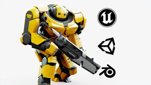 Doom Fighter V-4 Rigged for Unreal Engine - Unity - MIXAMO