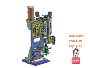 industrial 3D Two station quick rotation planting mechanism