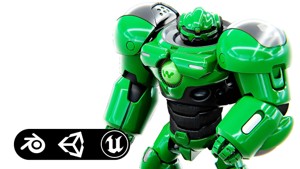  DROID GOLIATH V2 Rigged for Unreal Engine - Unity - MIXAMO