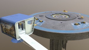 Vault doors with Vault-Tec remot station - clean