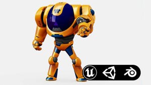 BATTLE DROID MOLLY  Rigged for Unreal Engine - Unity - MIXAMO