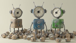 Old Alarm Robot