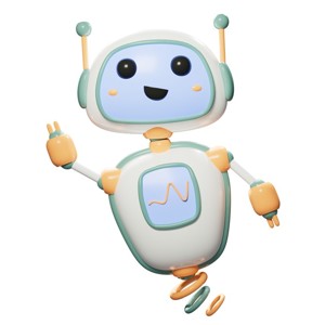Adorable Stylized Robot