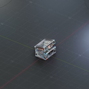Sci-Fi Crate Box Container  Sci Fi  Object Space  013
