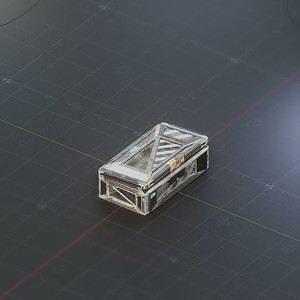 Sci-Fi Crate Box Container  Sci Fi  Object Space  07