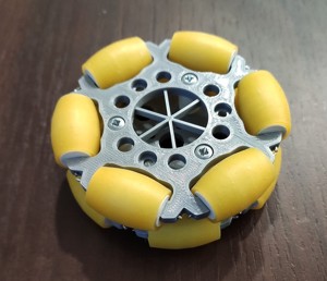Omni wheel for BLDC motor