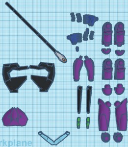 Custom Eva Unit Parts