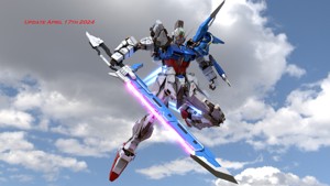 Sword Strike Gundam Remake - Rigged - Updated