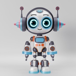 3D Robot - Fully Rigged and Textured